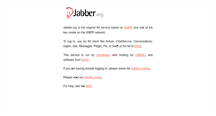 Desktop Screenshot of jabber.org